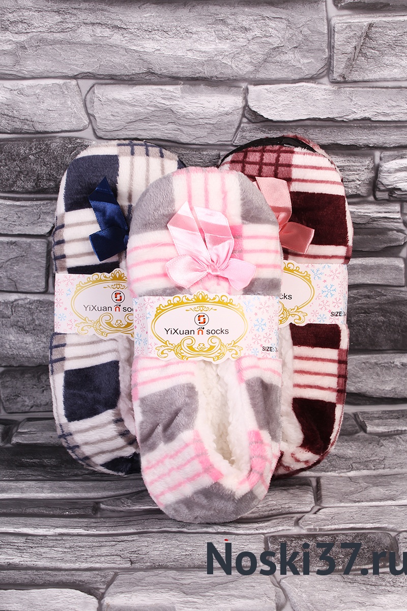 Носки- тапки женские "Socks" № 15-46 купить оптом и мелким оптом, низкие цены от магазина Комфорт(noski37) для всей семьи с доставка по всей России от производителя.