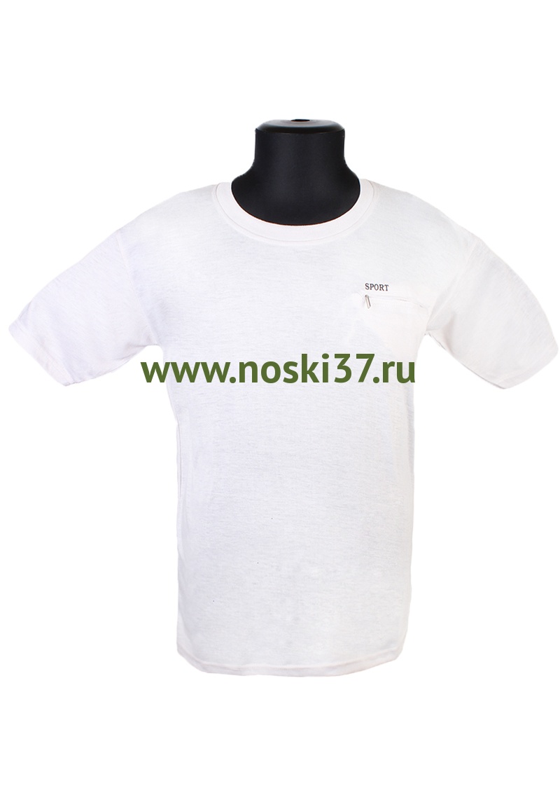 Футболка мужская № 141-AB7 купить оптом и мелким оптом, низкие цены от магазина Комфорт(noski37) для всей семьи с доставка по всей России от производителя.