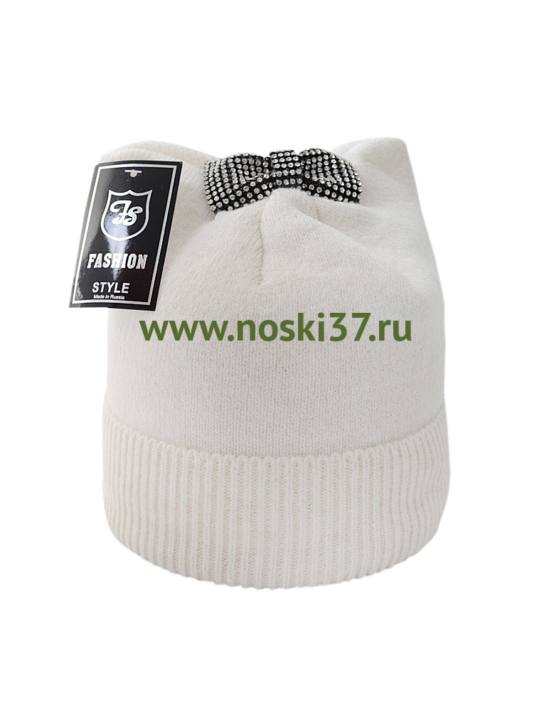 Шапка женская № 658-4217-02 купить оптом и мелким оптом, низкие цены от магазина Комфорт(noski37) для всей семьи с доставка по всей России от производителя.
