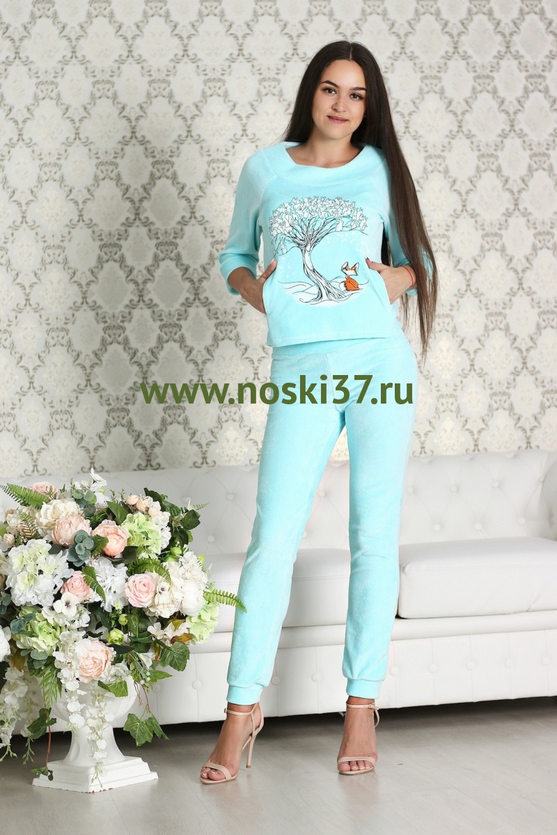 Костюм женский  № 62-212261-1 купить оптом и мелким оптом, низкие цены от магазина Комфорт(noski37) для всей семьи с доставка по всей России от производителя.