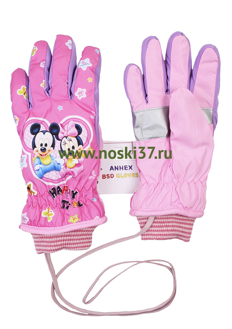 Перчатки детские "Мария" № 92-95-3230 купить оптом и мелким оптом, низкие цены от магазина Комфорт(noski37) для всей семьи с доставка по всей России от производителя.
