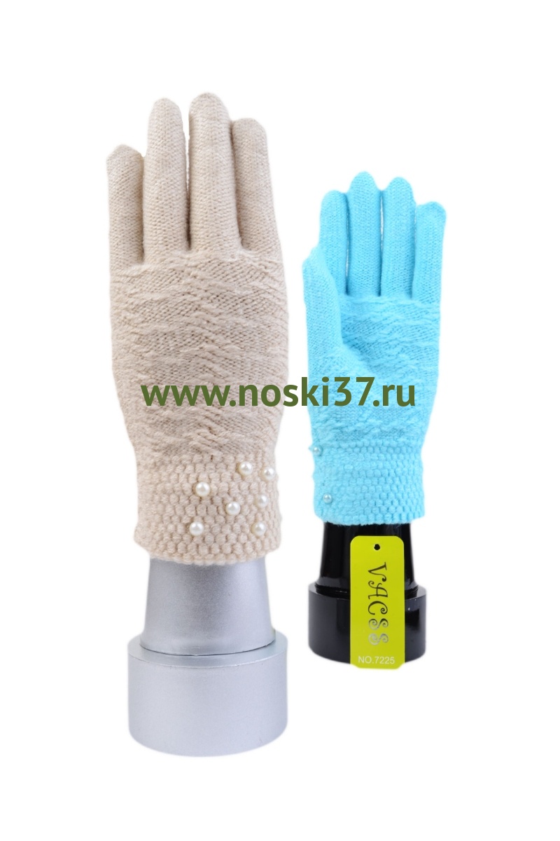 Перчатки женские "VACSS" № 94-7225 купить оптом и мелким оптом, низкие цены от магазина Комфорт(noski37) для всей семьи с доставка по всей России от производителя.