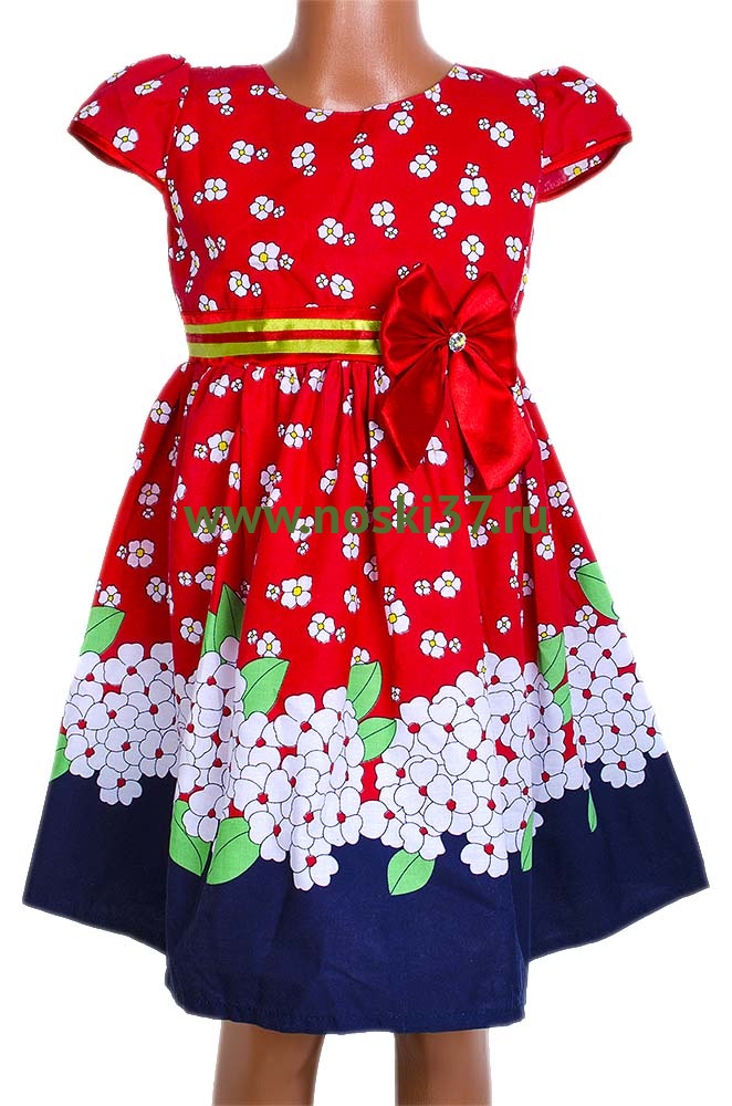 Платье детское № 465-DG9 купить оптом и мелким оптом, низкие цены от магазина Комфорт(noski37) для всей семьи с доставка по всей России от производителя.