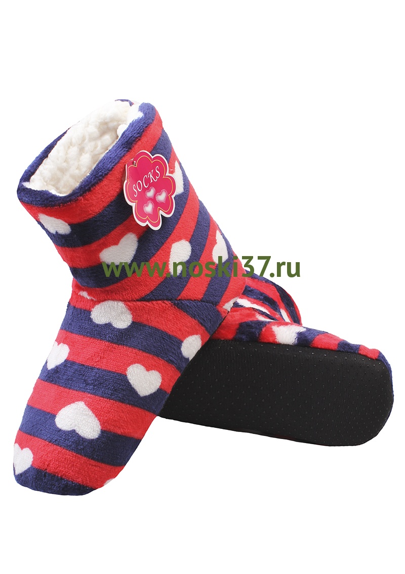 Носки- тапки женские "Socks" № 15-89 купить оптом и мелким оптом, низкие цены от магазина Комфорт(noski37) для всей семьи с доставка по всей России от производителя.