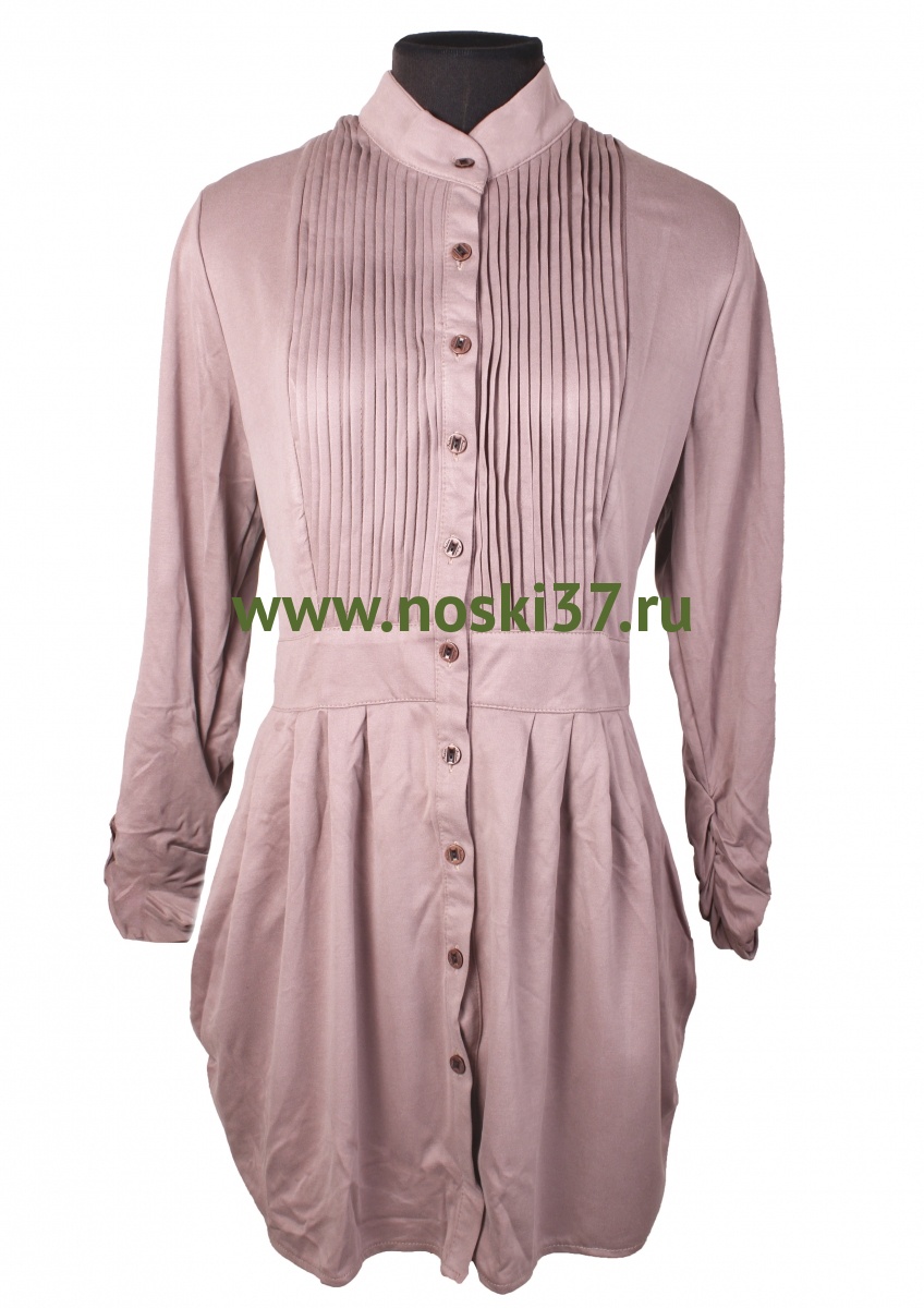 Платье-рубашка женское "Gar.Metric" № 467-9202 купить оптом и мелким оптом, низкие цены от магазина Комфорт(noski37) для всей семьи с доставка по всей России от производителя.