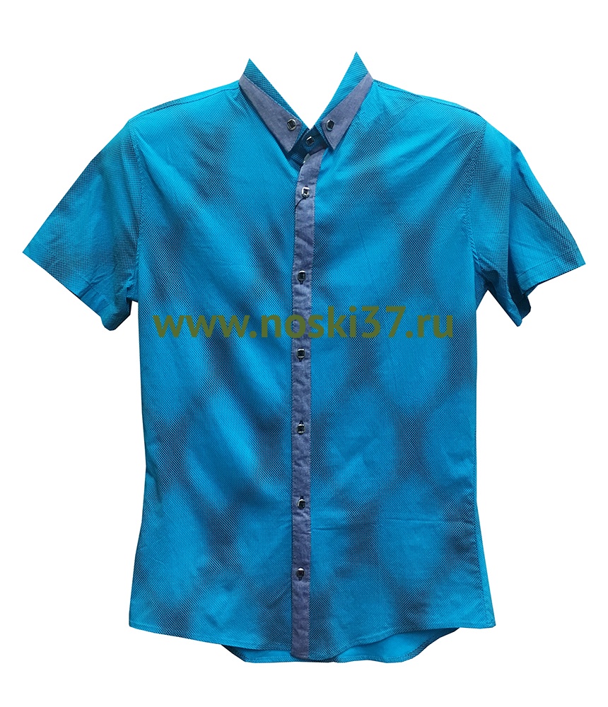Рубашка мужская № 664-G35 купить оптом и мелким оптом, низкие цены от магазина Комфорт(noski37) для всей семьи с доставка по всей России от производителя.
