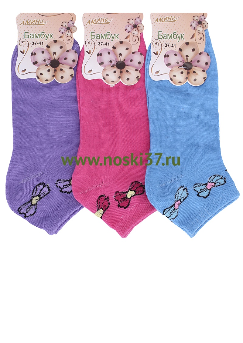 Носки женские "Амина" № 3039-16 купить оптом и мелким оптом, низкие цены от магазина Комфорт(noski37) для всей семьи с доставка по всей России от производителя.