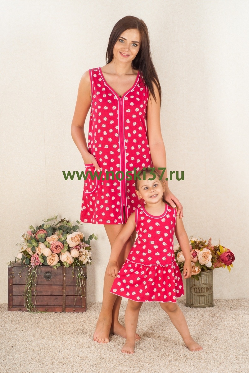 Платье детское без рукава "Малинка Д" № 838-LB-6494 купить оптом и мелким оптом, низкие цены от магазина Комфорт(noski37) для всей семьи с доставка по всей России от производителя.