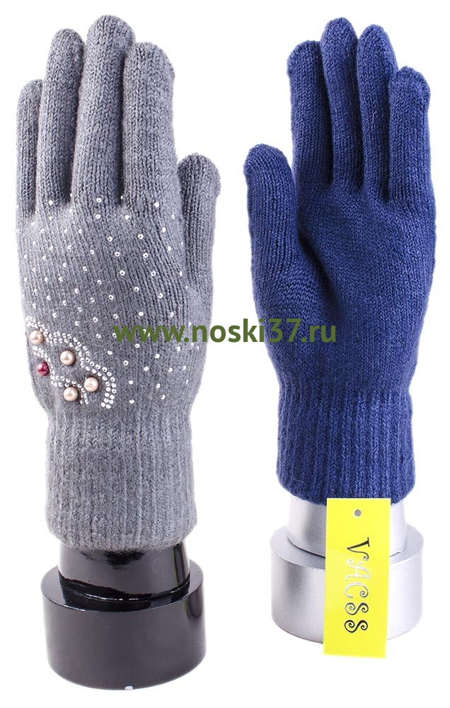 Перчатки женские "VACSS" № 642 купить оптом и мелким оптом, низкие цены от магазина Комфорт(noski37) для всей семьи с доставка по всей России от производителя.