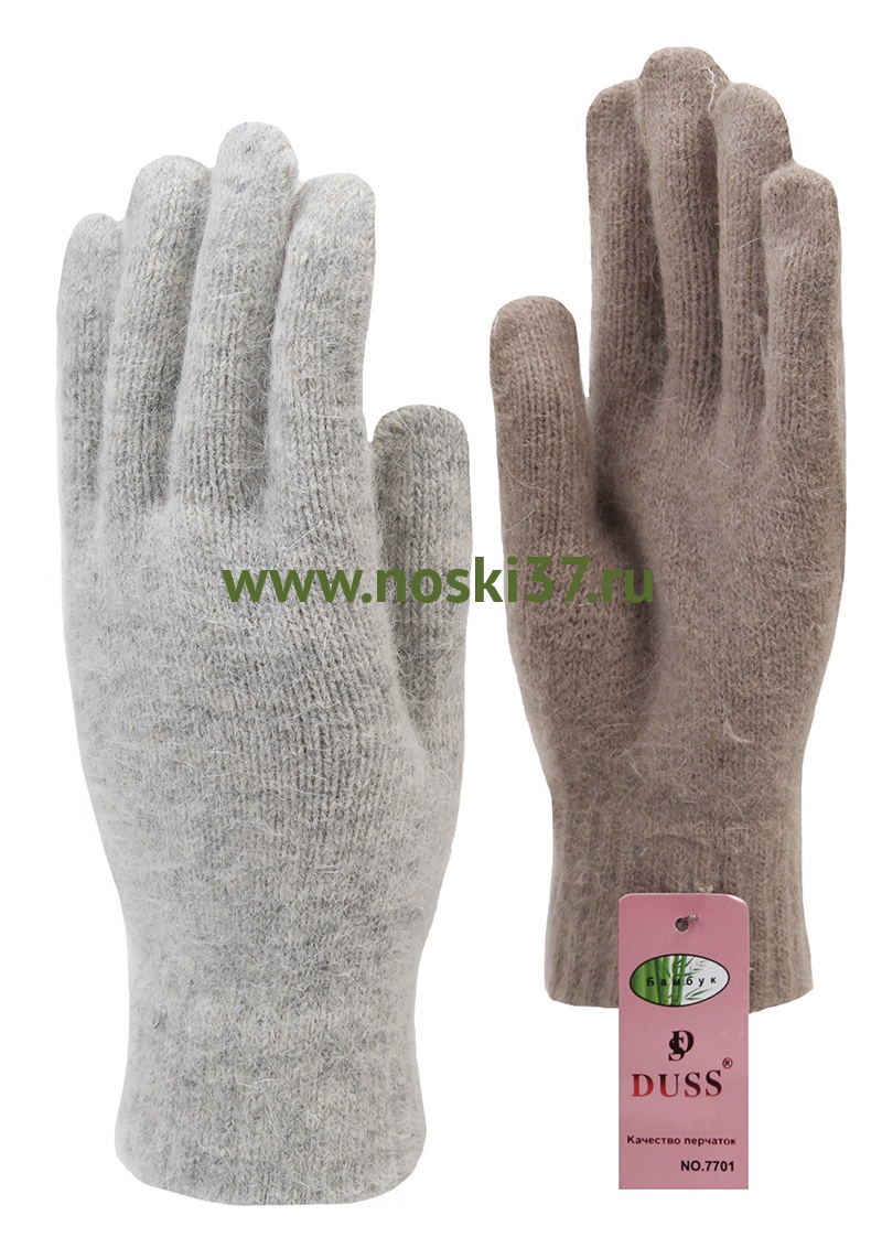 Перчатки женские "Duss" № 94-7701 купить оптом и мелким оптом, низкие цены от магазина Комфорт(noski37) для всей семьи с доставка по всей России от производителя.