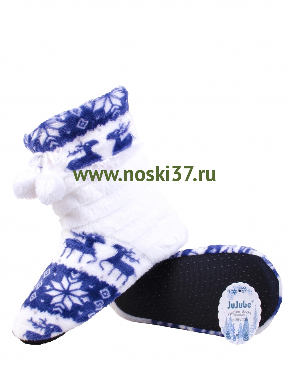 Носки-тапки женские "Jujube" № T958 купить оптом и мелким оптом, низкие цены от магазина Комфорт(noski37) для всей семьи с доставка по всей России от производителя.