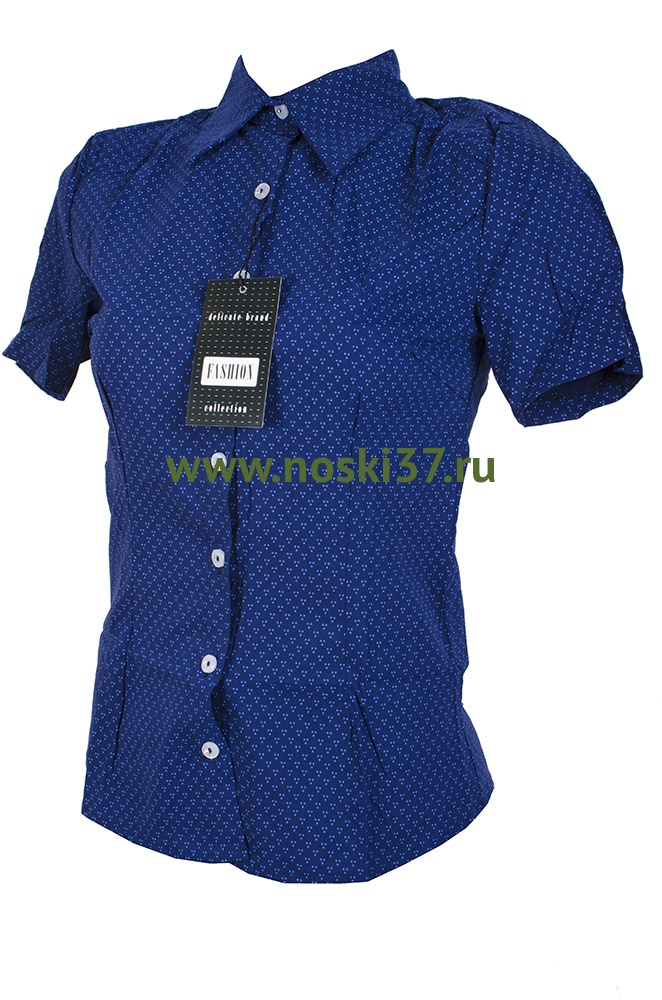 Рубашка женская № 667-R3029 купить оптом и мелким оптом, низкие цены от магазина Комфорт(noski37) для всей семьи с доставка по всей России от производителя.