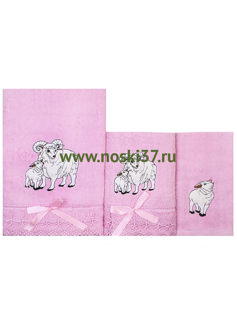 Набор полотенец № 904 купить оптом и мелким оптом, низкие цены от магазина Комфорт(noski37) для всей семьи с доставка по всей России от производителя.