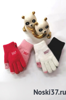 Перчатки детские Henu  № 6112 купить оптом и мелким оптом, низкие цены от магазина Комфорт(noski37) для всей семьи с доставка по всей России от производителя.