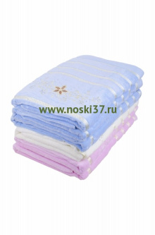 Полотенце махровое № 133-1427 купить оптом и мелким оптом, низкие цены от магазина Комфорт(noski37) для всей семьи с доставка по всей России от производителя.