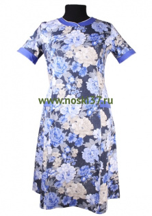 Платье женское "Роза" Иваново № 467-7150 купить оптом и мелким оптом, низкие цены от магазина Комфорт(noski37) для всей семьи с доставка по всей России от производителя.