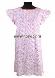 Ночная сорочка "Нонна" Иваново № 107-T80-6K купить оптом и мелким оптом, низкие цены от магазина Комфорт(noski37) для всей семьи с доставка по всей России от производителя.