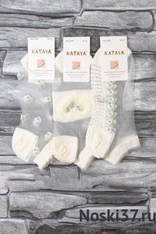 Носки женские Kataya №2208-1 купить оптом и мелким оптом, низкие цены от магазина Комфорт(noski37) для всей семьи с доставка по всей России от производителя.