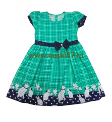 Платье детское № 465-DG2021 купить оптом и мелким оптом, низкие цены от магазина Комфорт(noski37) для всей семьи с доставка по всей России от производителя.