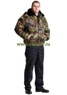 Куртка Штурман теплая кмф  № 823-90132 купить оптом и мелким оптом, низкие цены от магазина Комфорт(noski37) для всей семьи с доставка по всей России от производителя.