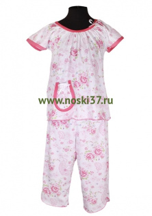 Пижама женская "Иваново" № 107-6561 купить оптом и мелким оптом, низкие цены от магазина Комфорт(noski37) для всей семьи с доставка по всей России от производителя.