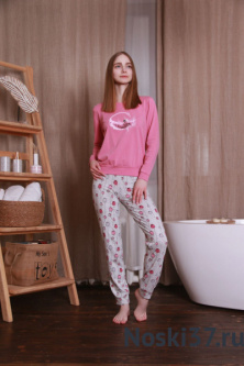 Пижама женская BLOOM  № 62-216431 купить оптом и мелким оптом, низкие цены от магазина Комфорт(noski37) для всей семьи с доставка по всей России от производителя.