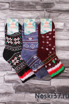 Носки с мехом женские "Socks" № 6198 купить оптом и мелким оптом, низкие цены от магазина Комфорт(noski37) для всей семьи с доставка по всей России от производителя.