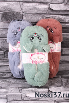 Носки с мехом женские "Socks" № 406-7500 купить оптом и мелким оптом, низкие цены от магазина Комфорт(noski37) для всей семьи с доставка по всей России от производителя.