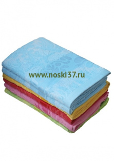 Полотенце махровое № 833-1138 купить оптом и мелким оптом, низкие цены от магазина Комфорт(noski37) для всей семьи с доставка по всей России от производителя.