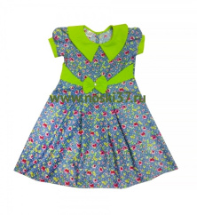 Платье детское № 465-DG2020 купить оптом и мелким оптом, низкие цены от магазина Комфорт(noski37) для всей семьи с доставка по всей России от производителя.