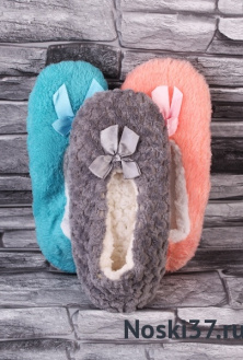 Носки-тапки женские "Socks" № 15-95 купить оптом и мелким оптом, низкие цены от магазина Комфорт(noski37) для всей семьи с доставка по всей России от производителя.