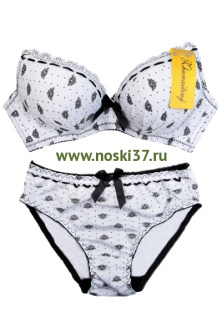 Комплект женского нижнего белья № 64-A013 купить оптом и мелким оптом, низкие цены от магазина Комфорт(noski37) для всей семьи с доставка по всей России от производителя.