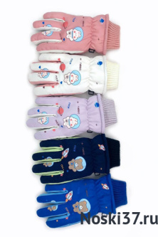 Перчатки детские " KimLin" № D-736 купить оптом и мелким оптом, низкие цены от магазина Комфорт(noski37) для всей семьи с доставка по всей России от производителя.