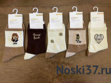 Носки женские "Хорошо" №6006-6 купить оптом и мелким оптом, низкие цены от магазина Комфорт(noski37) для всей семьи с доставка по всей России от производителя.