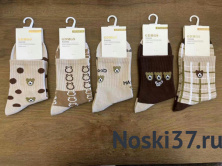 Носки женские "Хорошо" №6006-7 купить оптом и мелким оптом, низкие цены от магазина Комфорт(noski37) для всей семьи с доставка по всей России от производителя.