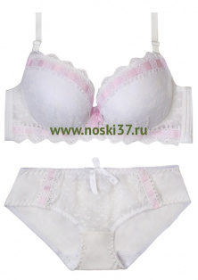 Комплект женского нижнего белья № 64-4351 купить оптом и мелким оптом, низкие цены от магазина Комфорт(noski37) для всей семьи с доставка по всей России от производителя.