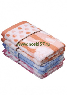 Полотенце махровое № 832-2743 купить оптом и мелким оптом, низкие цены от магазина Комфорт(noski37) для всей семьи с доставка по всей России от производителя.