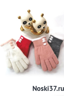 Перчатки детские Henu  № 6113 купить оптом и мелким оптом, низкие цены от магазина Комфорт(noski37) для всей семьи с доставка по всей России от производителя.