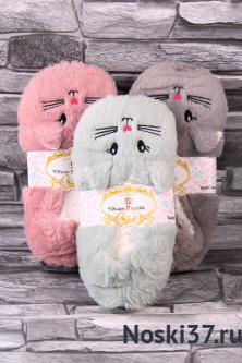 Носки с мехом женские "Socks" № 406-7491 купить оптом и мелким оптом, низкие цены от магазина Комфорт(noski37) для всей семьи с доставка по всей России от производителя.