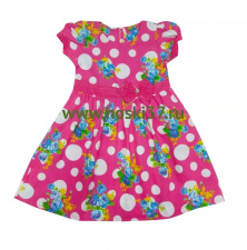 Платье детское № 465-DG2023 купить оптом и мелким оптом, низкие цены от магазина Комфорт(noski37) для всей семьи с доставка по всей России от производителя.