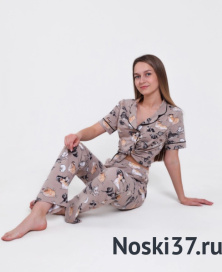 Комплект женский № 62-215431 купить оптом и мелким оптом, низкие цены от магазина Комфорт(noski37) для всей семьи с доставка по всей России от производителя.